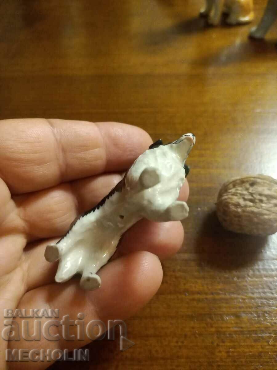 Παράδοση ΣΥΛΛΕΚΤΙΚΟ παλιό πορσελάνινο ειδώλιο σκύλου 2