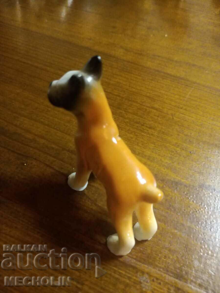 Auction COLLECTIBLE old porcelain dog figurine 3 Auction COLLECTIBLE old porcelain dog figurine 3