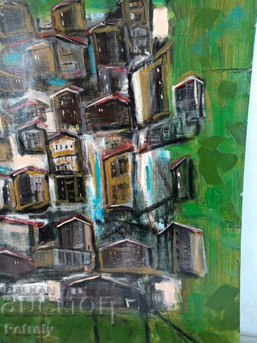 Oil painting with price 120.00 BGN | € 61.36 Oil painting with price 120.00 BGN | € 61.36