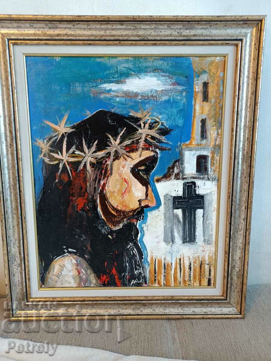 Oil painting with price 250.00 BGN | € 127.82