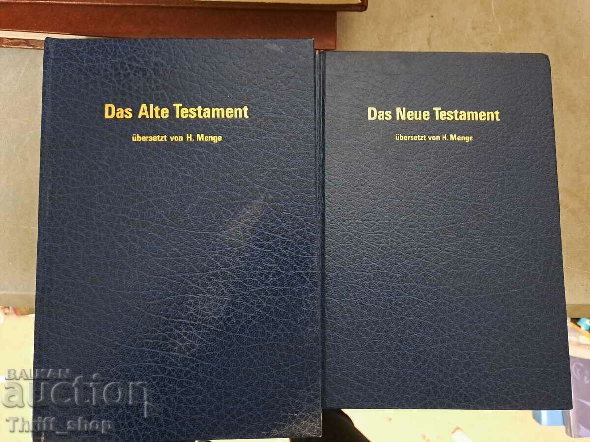 THE NEW AND OLD TESTAMENT in German