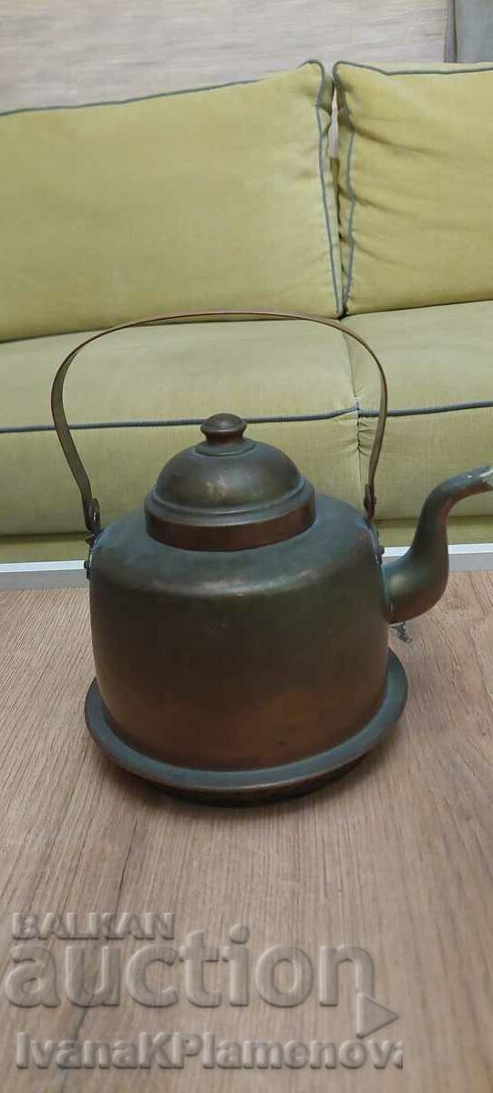Auction Teapot copper excellent for collectors Auction Teapot copper excellent for collectors