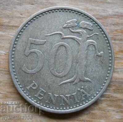 50 pence 1974 - Finlanda