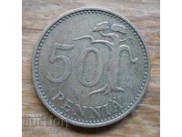 50 pence 1974 - Finlanda