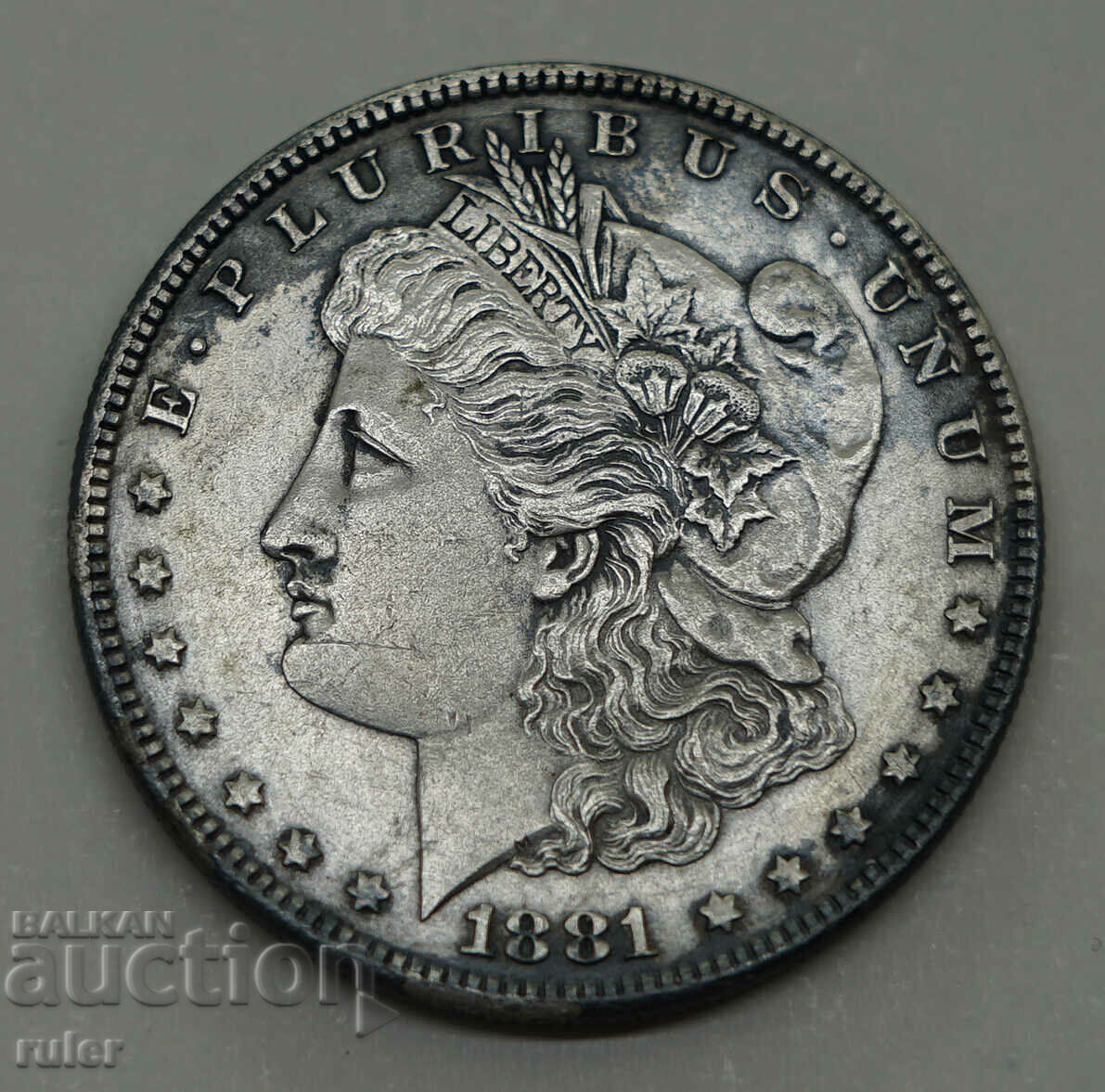 STATELE UNITE ALE AMERICII. 1 dolar Morgan 1881-O argint - 26,72 g.