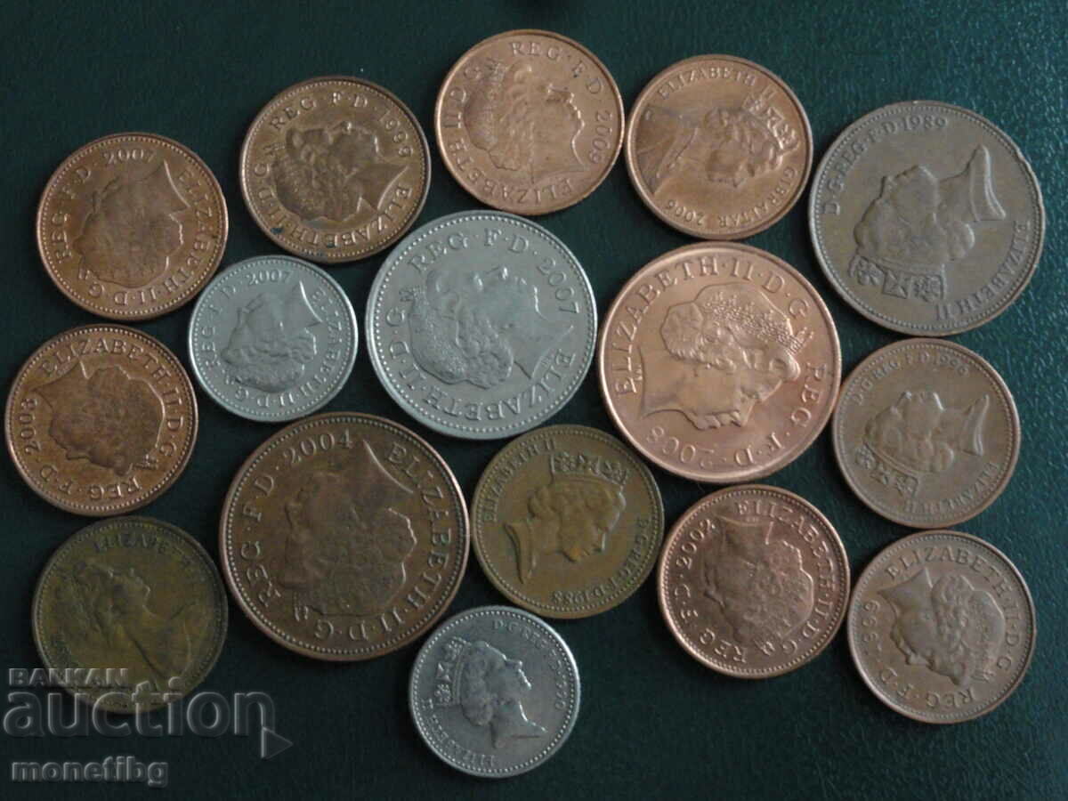 Great Britain - Coins (16 pieces) - 5 Great Britain - Coins (16 pieces) - 5