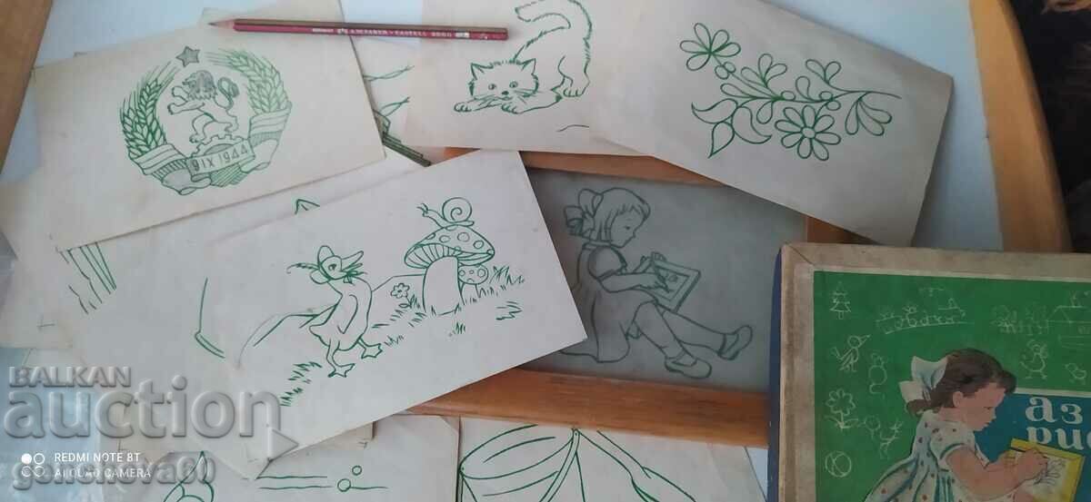 An old children's game, "I draw" - 5 An old children's game, "I draw" - 5
