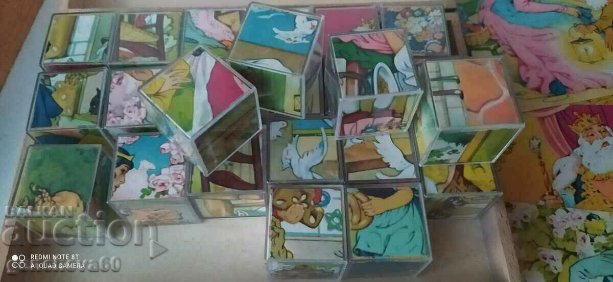 Fabulous Puzzle - Plastic Cubes - 6 Fabulous Puzzle - Plastic Cubes - 6