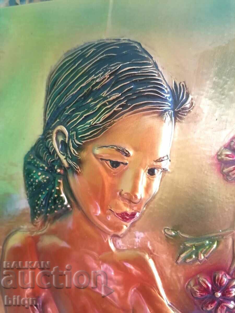 Incredibly Beautiful Old Copper Plate with price 84.98 BGN | € 43.45 Incredibly Beautiful Old Copper Plate with price 84.98 BGN | € 43.45