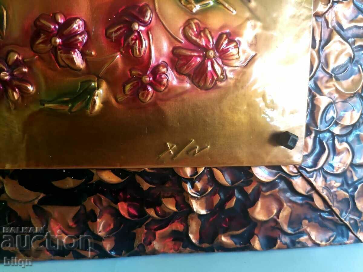 Incredibly Beautiful Old Copper Plate - 6 Incredibly Beautiful Old Copper Plate - 6
