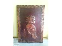 Old Copper Panel - Parrot