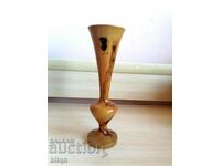 Great Wooden Vase From 0.01 St.