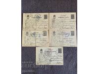 Traveled postcards (First World War) - Lot 1