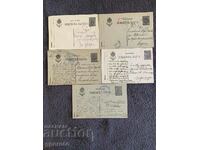 Traveled postcards (First World War) - Lot 2