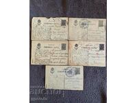 Traveled postcards (First World War) - Lot 4