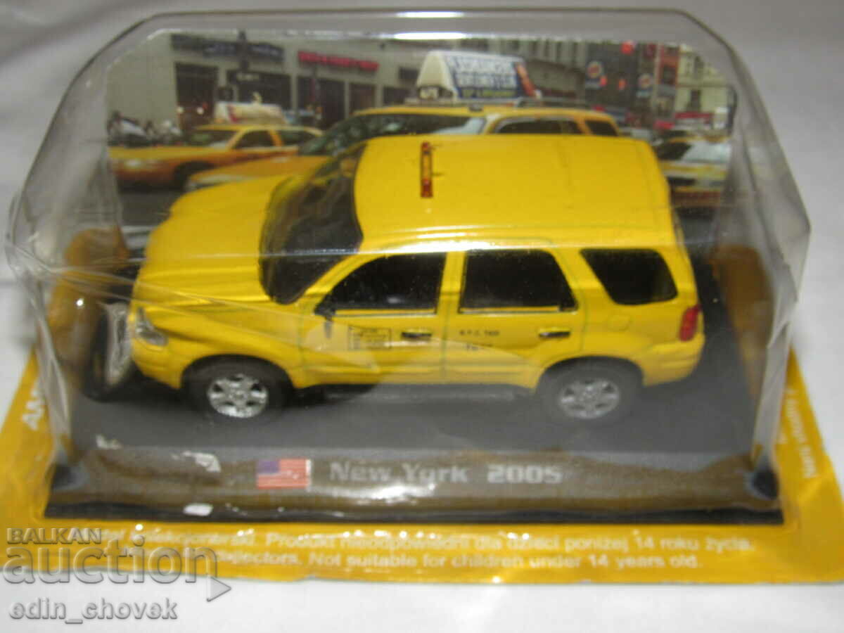 1/43 Amercom Ford Escape Hybrid 2005 Taxi New York. New