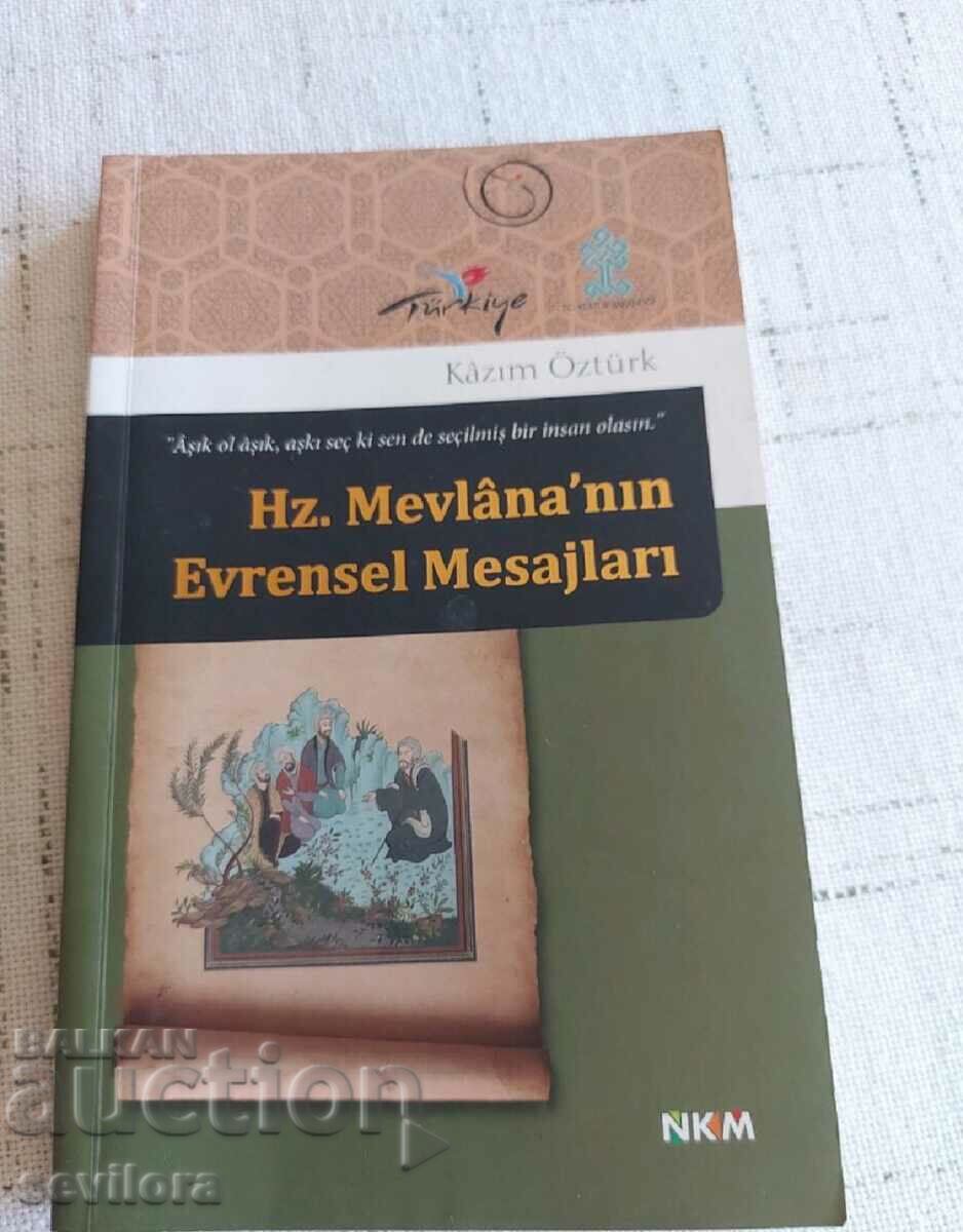 Mevlana's words in Turkish