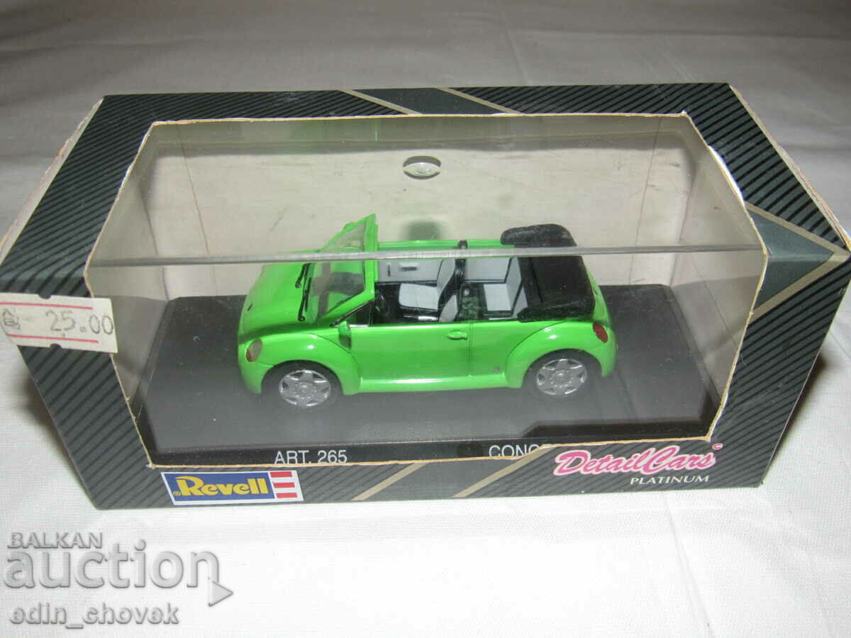 1/43 Revell Detail Cars Platinum VW Volkswagen New Beetle