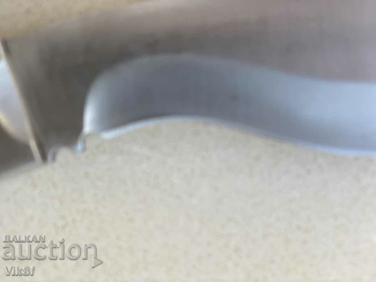 Χειροποίητο μαχαίρι - kukri 140x270, D2, δέρμα - 7