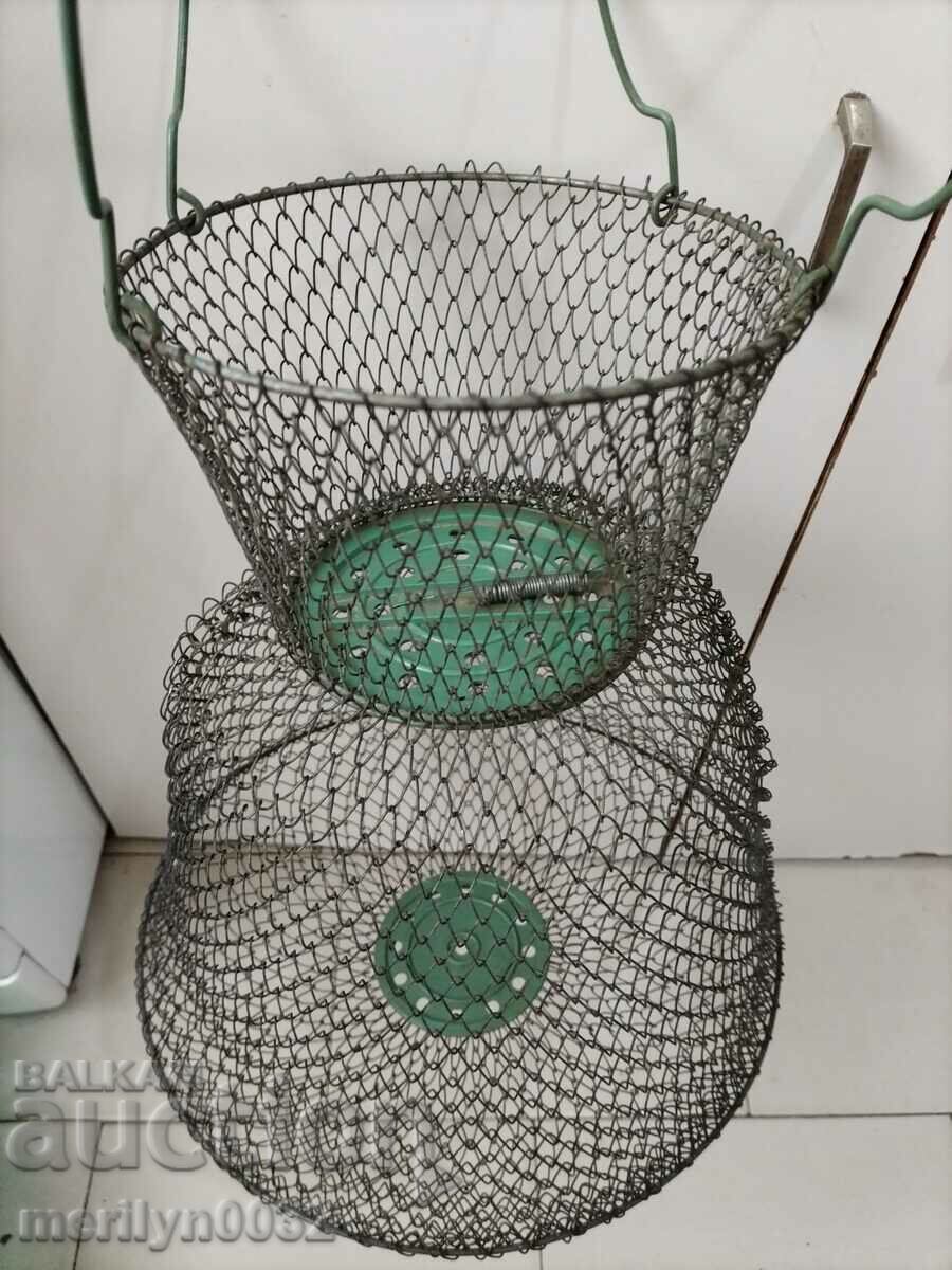 Old mesh fish tank fishing bag net France with price 39.00 BGN | € 19.94 Old mesh fish tank fishing bag net France with price 39.00 BGN | € 19.94