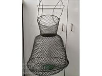 Old mesh fish tank fishing bag net France