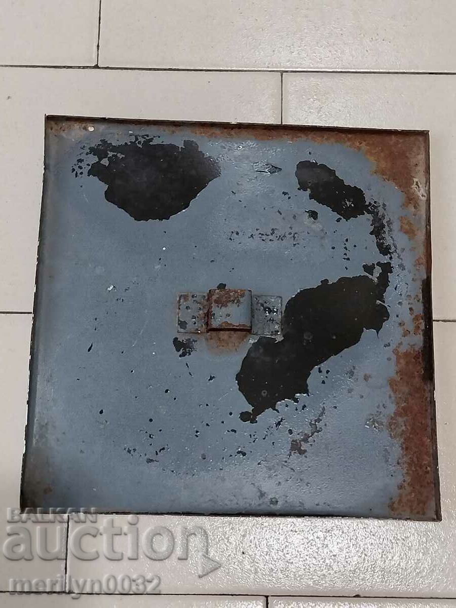 Enamel road sign from the early 1960s NRB with price 49.00 BGN | € 25.05