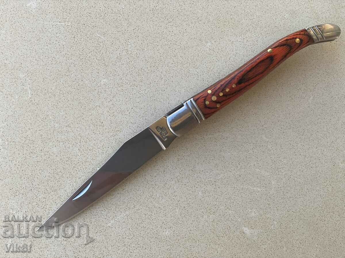 Πτυσσόμενο μαχαίρι τσέπης 95x210/Lagiol/ με τιμή 16.50 BGN | € 8.44 Πτυσσόμενο μαχαίρι τσέπης 95x210/Lagiol/ με τιμή 16.50 BGN | € 8.44