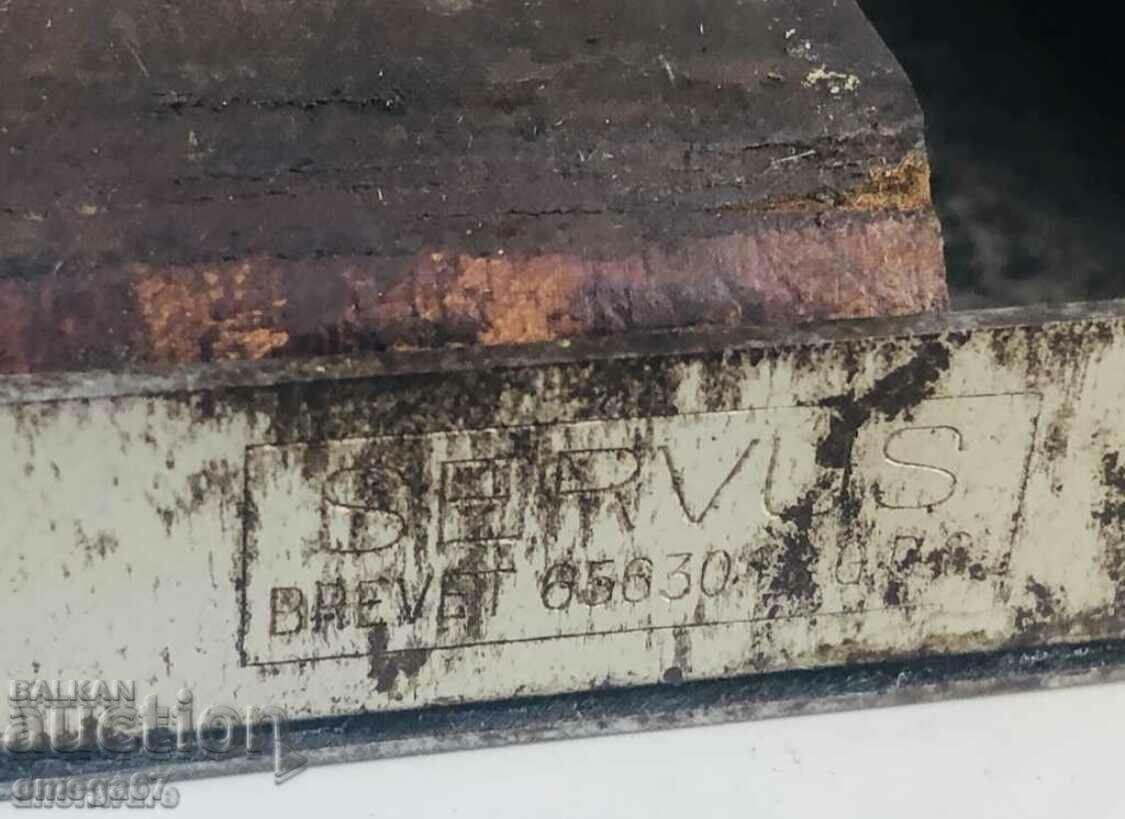 Delivery of Antique razor blade sharpening machine SERVUS!