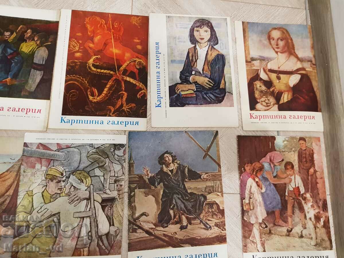 Auction Magazine "Picture Gallery" No. 1-10 / 1959 in folder Auction Magazine "Picture Gallery" No. 1-10 / 1959 in folder