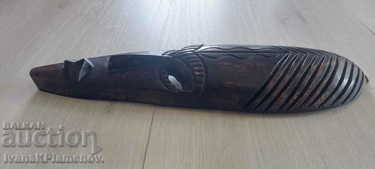 Παράδοση Ξυλογλυπτική Αφρική μάσκα 50cm για συλλέκτες