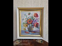 Masterpiece antique oil on canvas painting