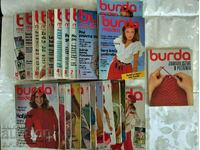 BURDA -24 pieces /3lv. per piece/ in perfect condition