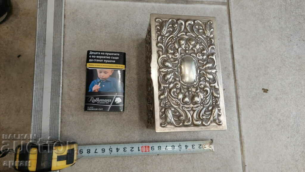 Silver jewelry box Spain 610 grams 0.925 - 7 Silver jewelry box Spain 610 grams 0.925 - 7