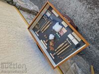 Страхотен антикварен постер табло Влакнодайни растения