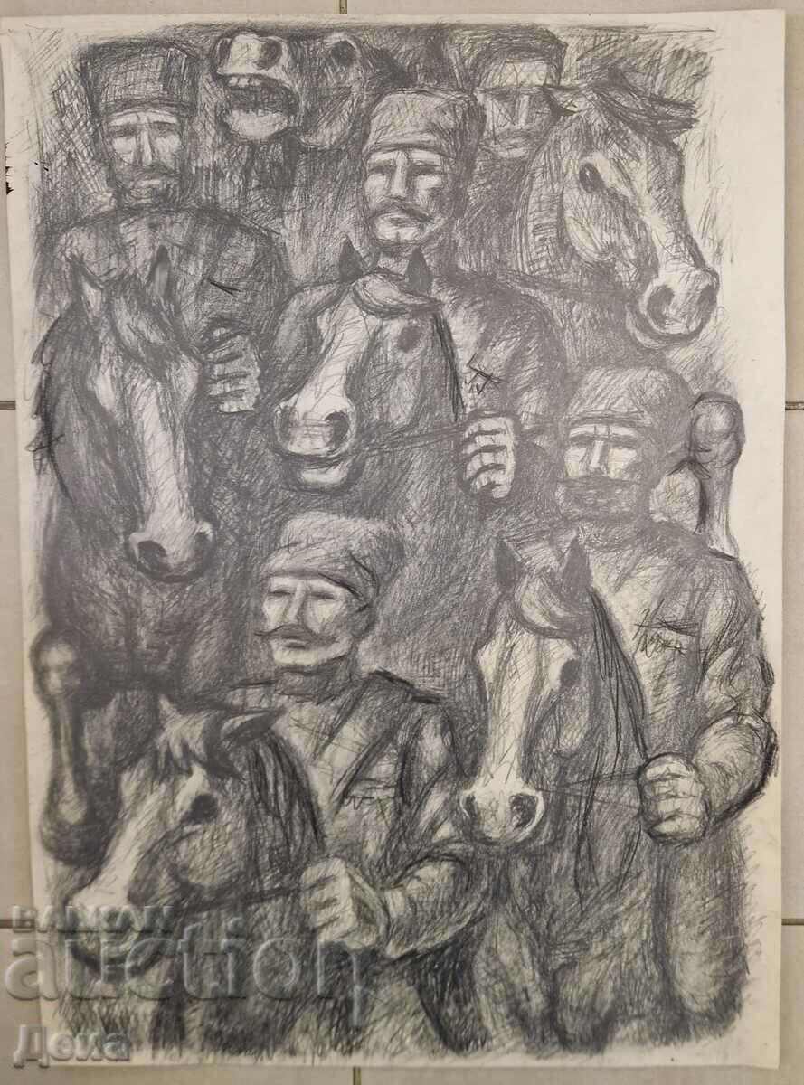 Ioto Metodiev drawing