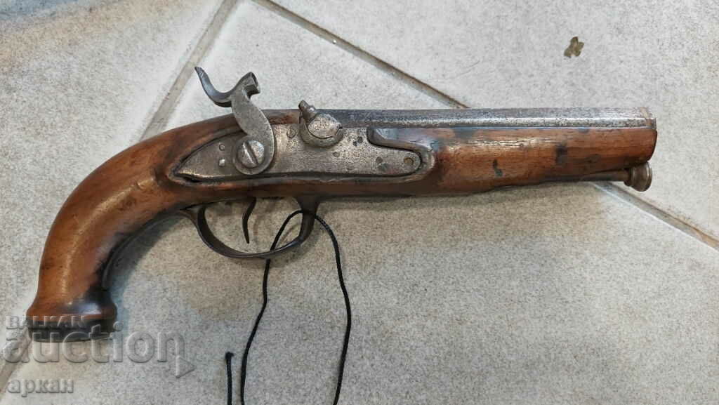 Pistol capsule secolul XIX