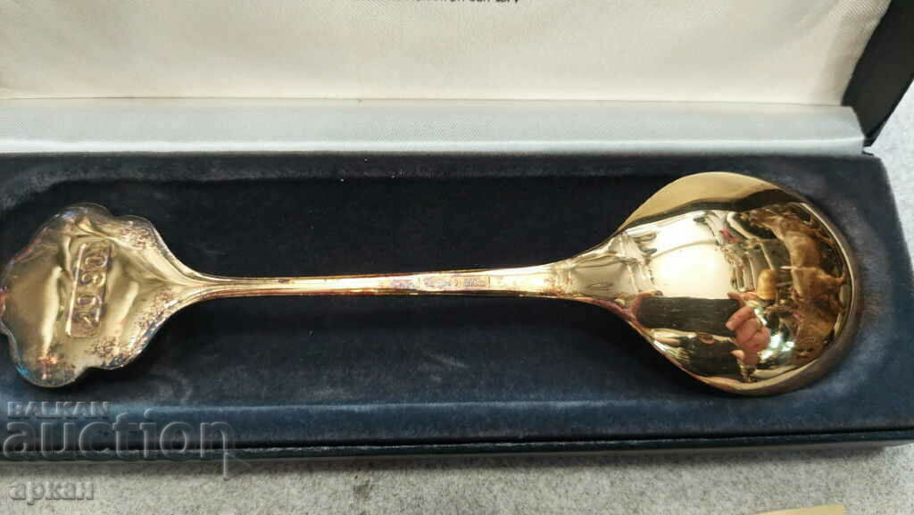 ROBBE BERKING silver spoon 0.925 enamel - 6