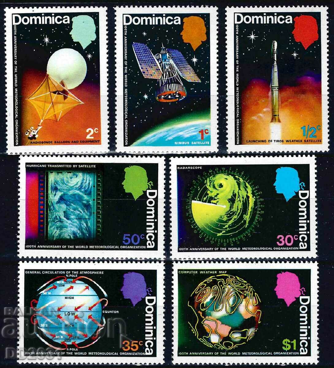 Доминика 1973 - космос MNH