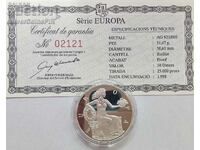 Silver 10 Dinera Europe 1998 Ανδόρα