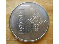 1 ruble 2009 - Belarus