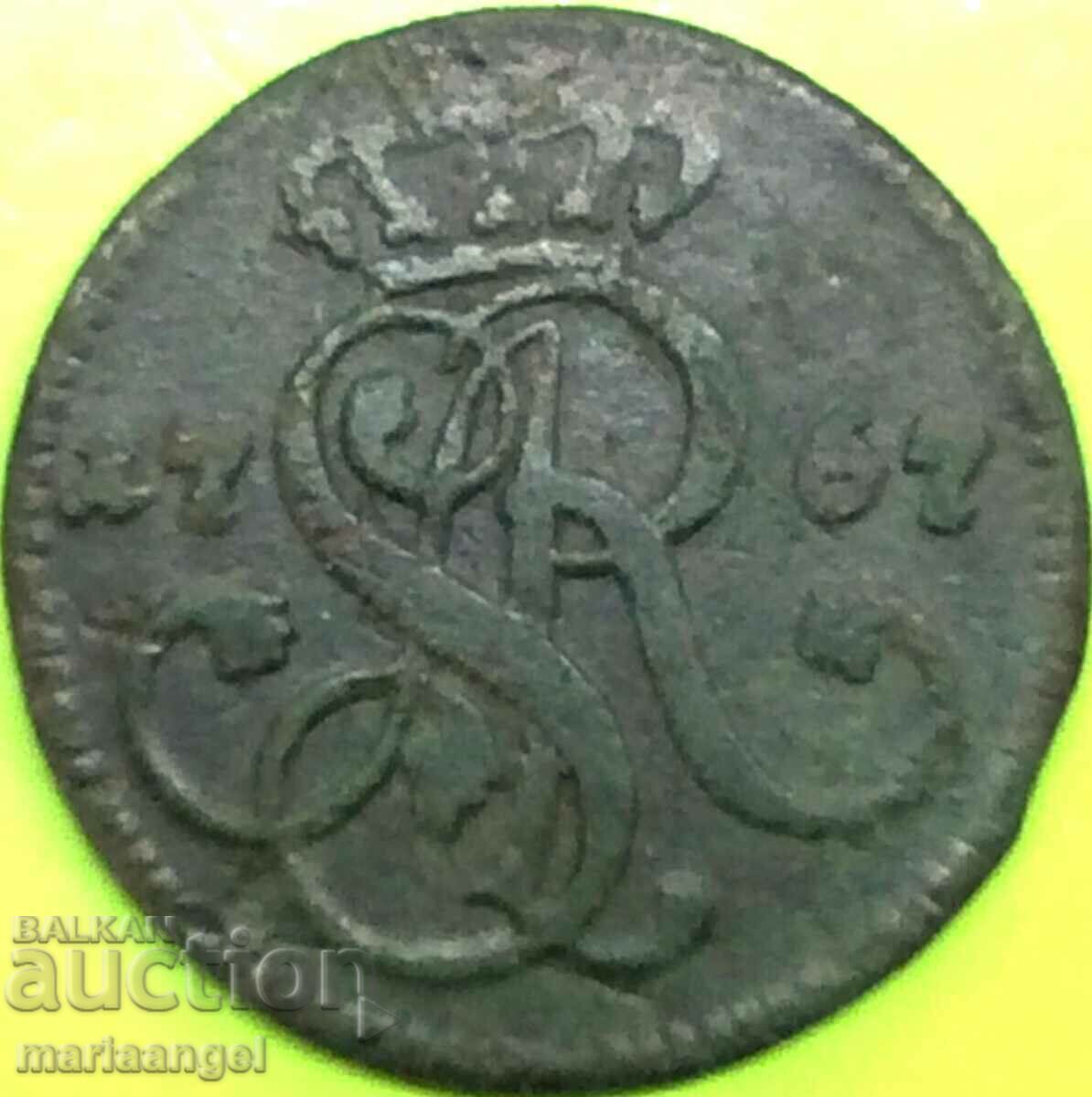 Poland 1 grosz 1767 Stanislaus II Krakow