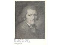 Old postcard - art - Anton Graft, Portrait