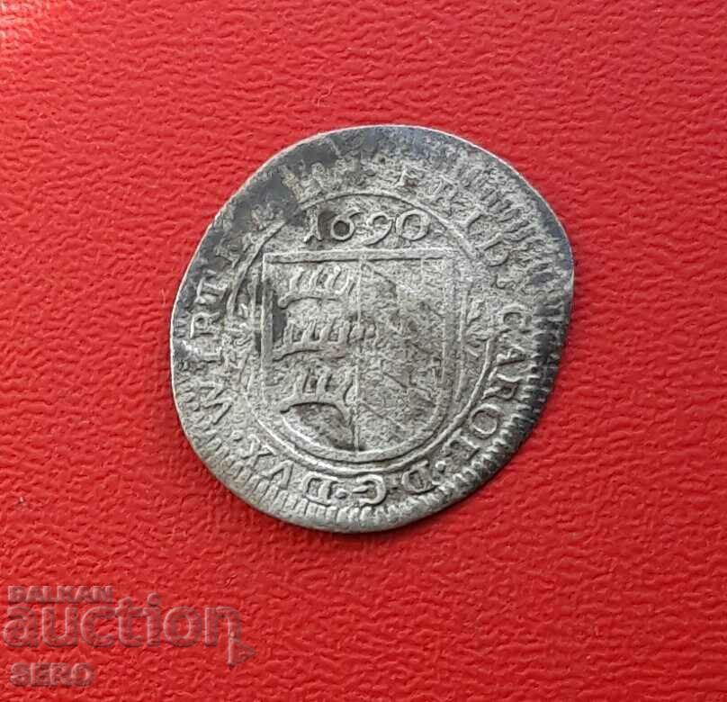 Germania-Württemberg-1 Kreuzer 1690