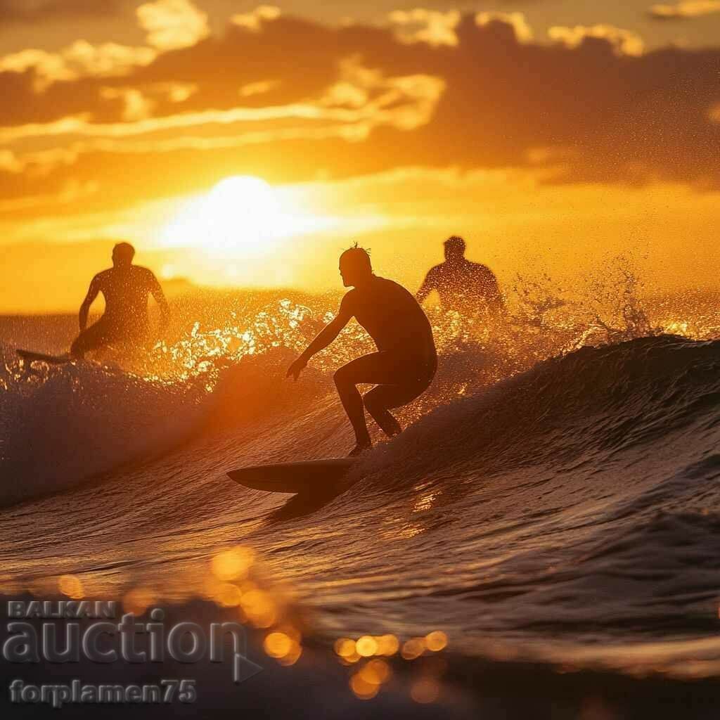 Surferi din Hawaii. Image ® Studio Perfect Image Ltd.