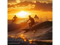 Surfers in Hawaii. Image ® Studio Perfect Image Ltd.