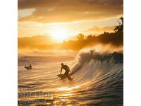 Surfers in Hawaii. Image ® Studio Perfect Image Ltd.