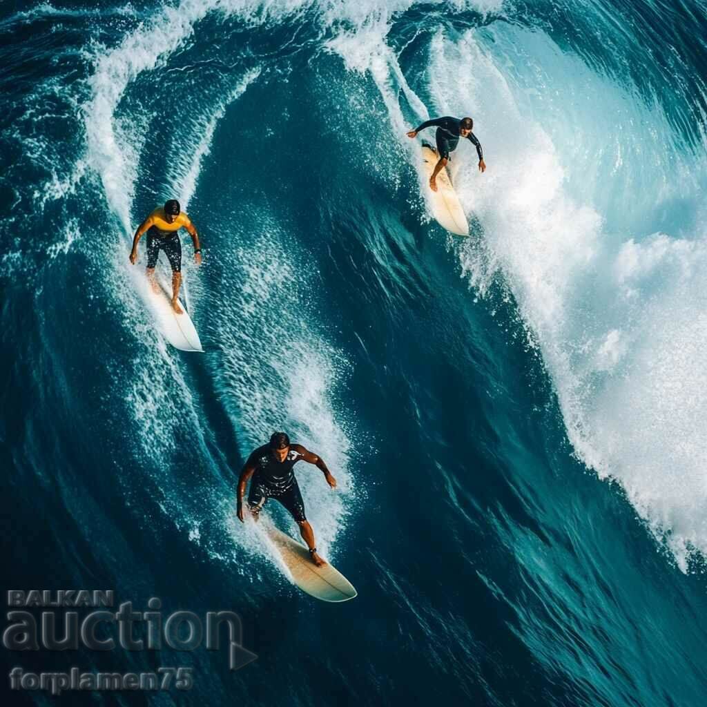 Surfers in Hawaii. Image ® Studio Perfect Image Ltd.