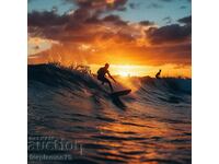 Surfers in Hawaii.  Image ® Studio Perfect Image Ltd.