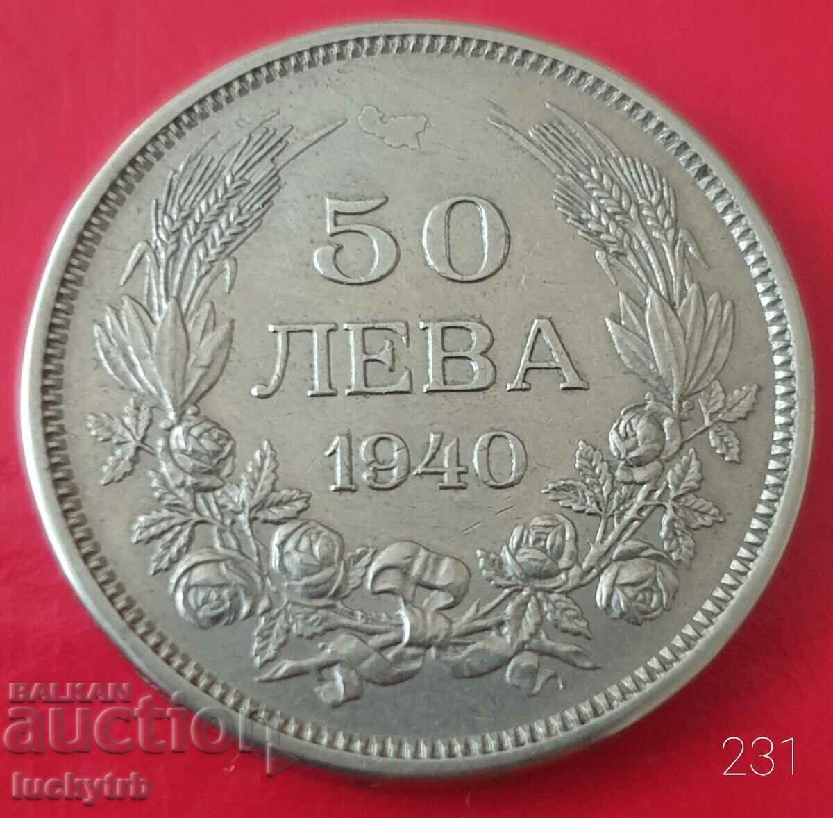 50 BGN 1940 - Bulgaria