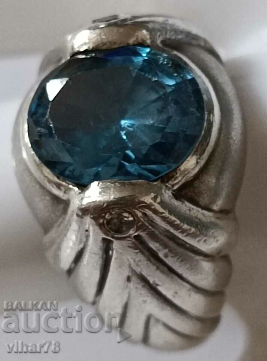 Women's silver topaz ring with price 179.99 BGN | € 92.03 Women's silver topaz ring with price 179.99 BGN | € 92.03